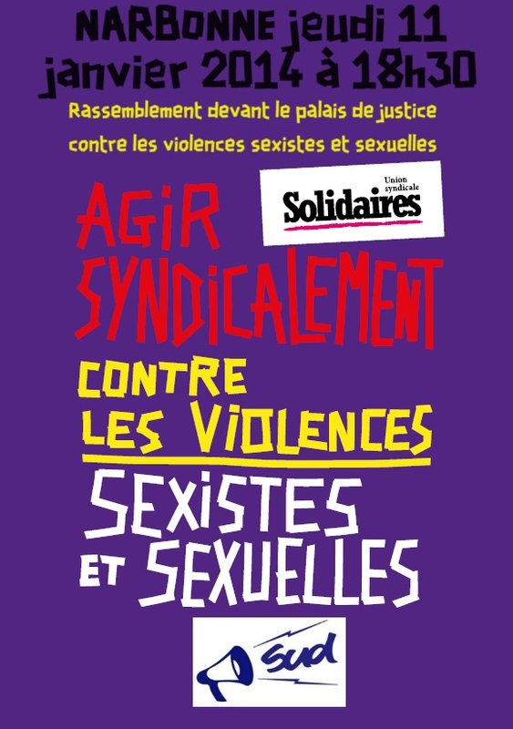 11 JANV Violences sexistes et sexuelles Narbonne