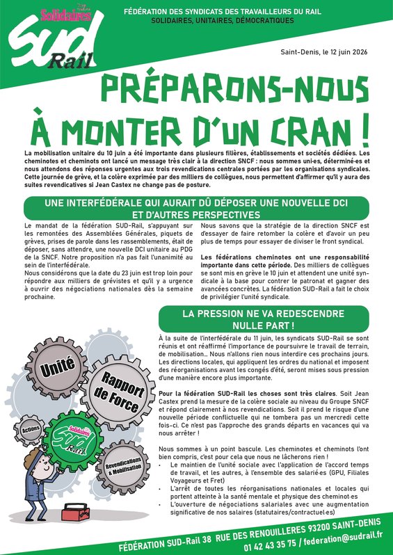 2026 - 06 - 12 - Préparons-nous à monter d'un cran !