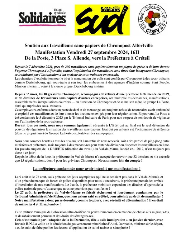 Tract manif Chronos vendredi 27 septembre 2024a