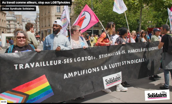 capture d'écran manif lgbt